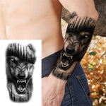 tatouage de loup