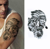 tatouage indien d amerique