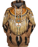 pull indien tenue de tribu amérindienne