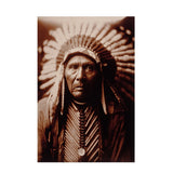 tableau indien chef de tribu