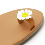 sandale a fleur indienne