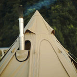 tente indienne de camping