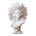 statue amérindienne